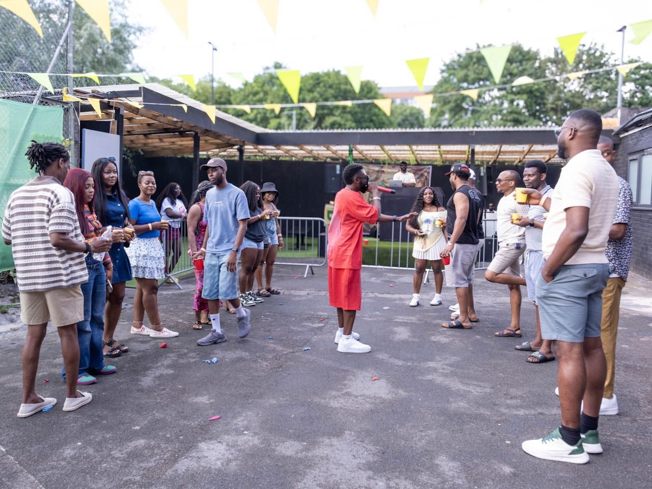 Food and games at Dodo Festival